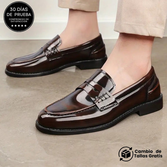 Zapatos Ortopedicos De Cuero Informales para Hombre