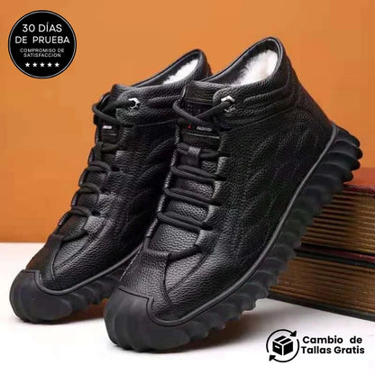 Botas de nieve de forro polar para hombre