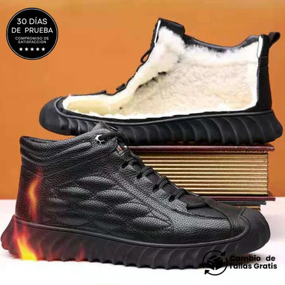 Botas de nieve de forro polar para hombre